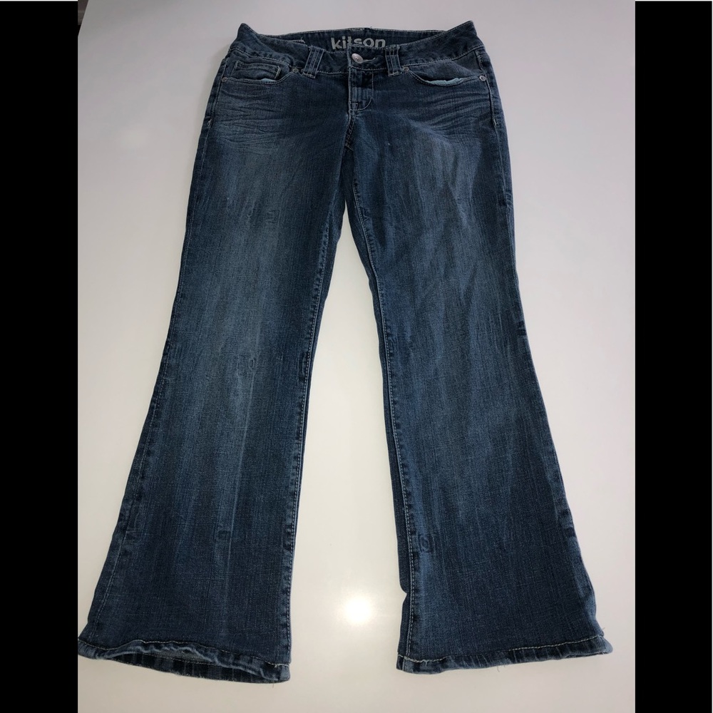 Kitson jeans boot cut 28 stretch denim